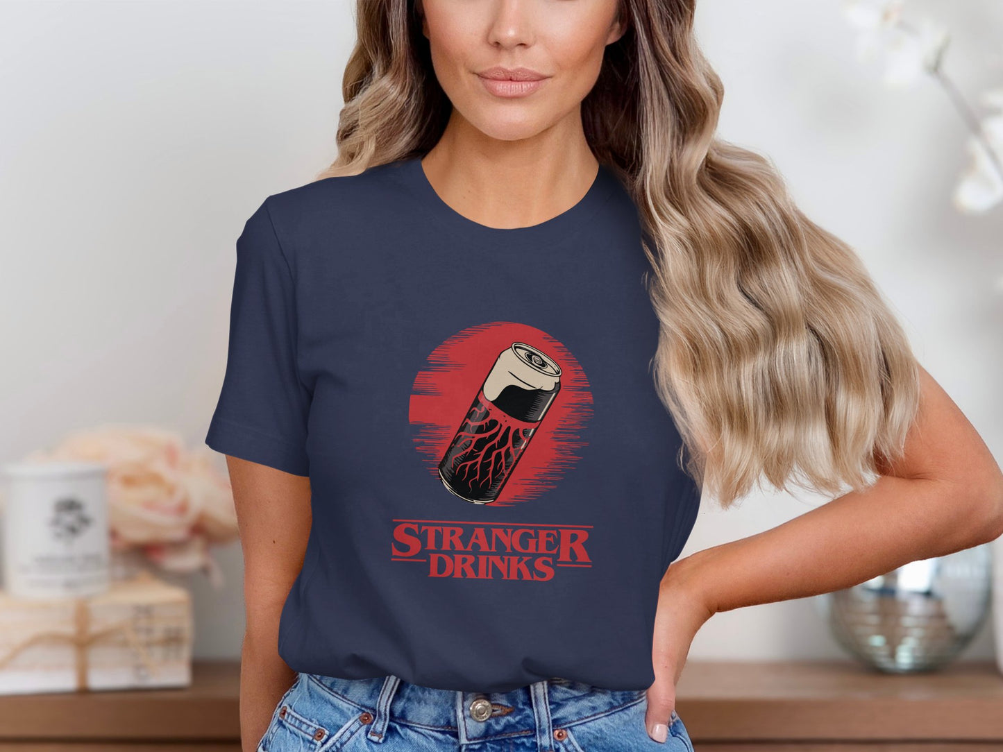 Stranger Drinks Graphic T Shirt product