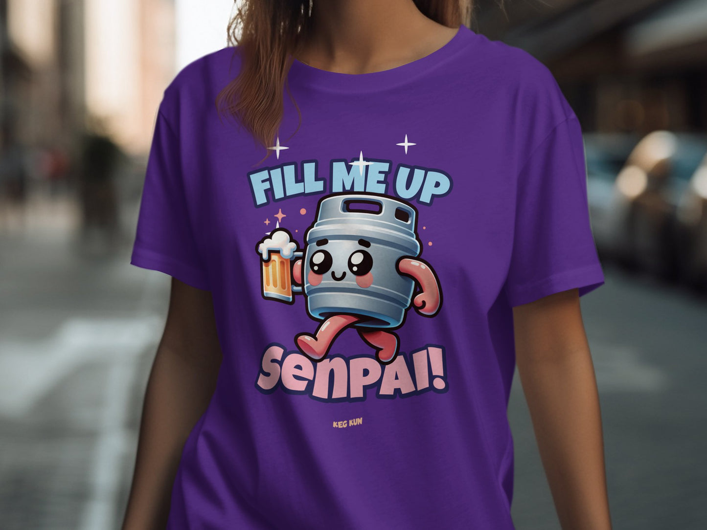 Fill Me Up Senpai Graphic T-Shirt Casual Wear product type