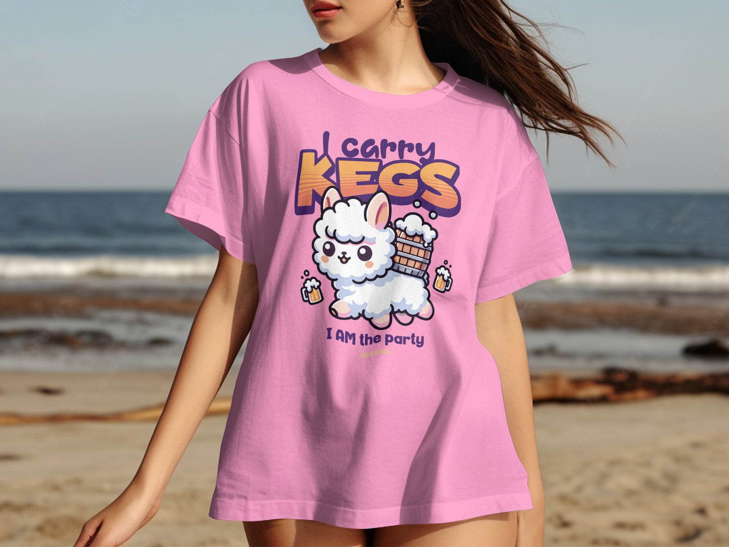 I Carry Kegs I Am The Party Cute Animal T-Shirt product