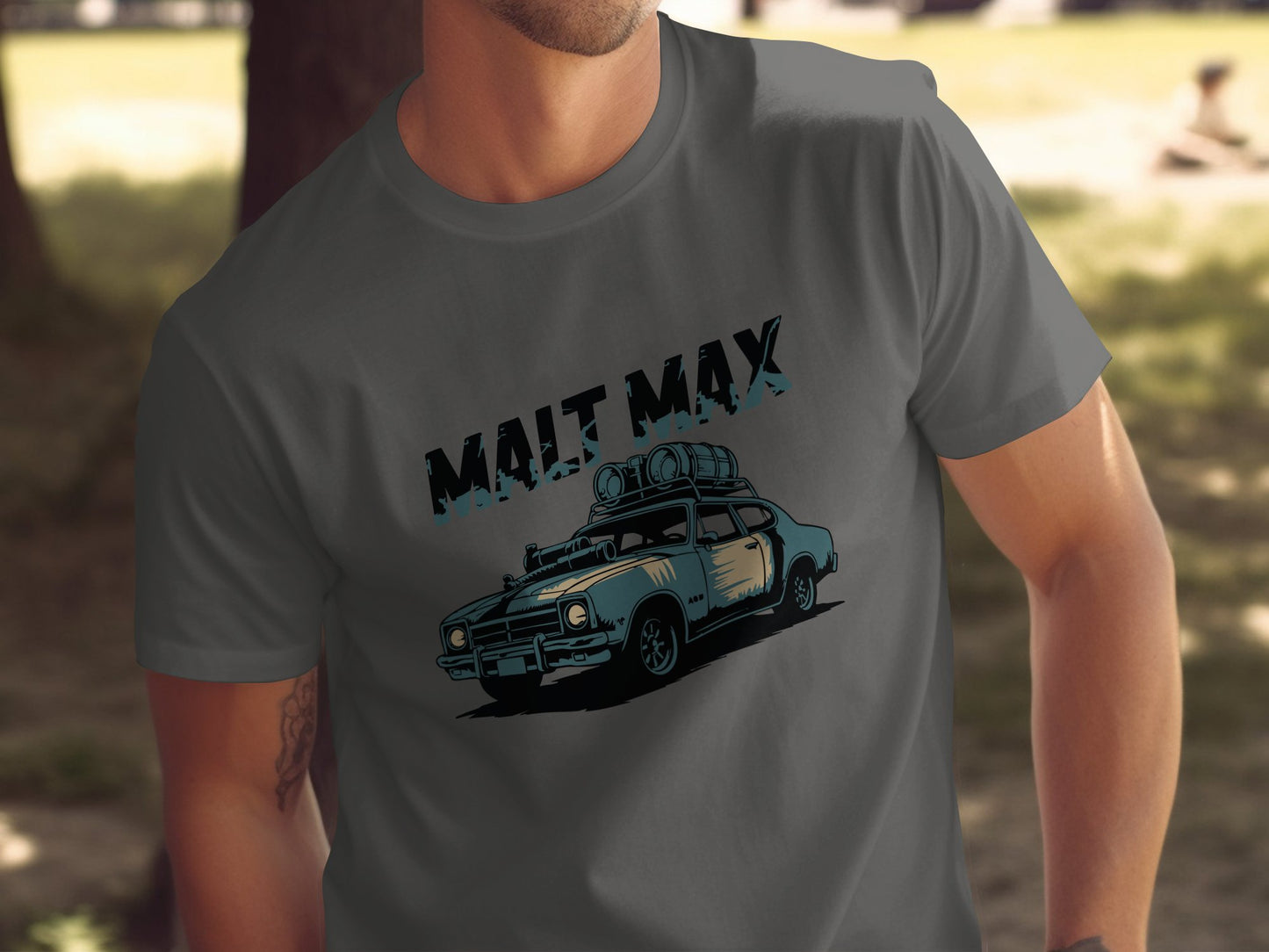 Malt Max Graphic Vintage Car T Shirt product type