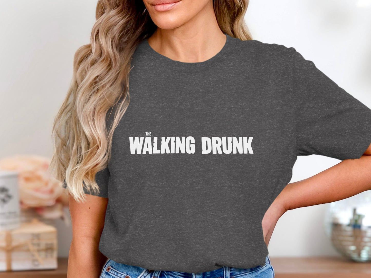 The Walking Drunk Statement Graphic Tee product