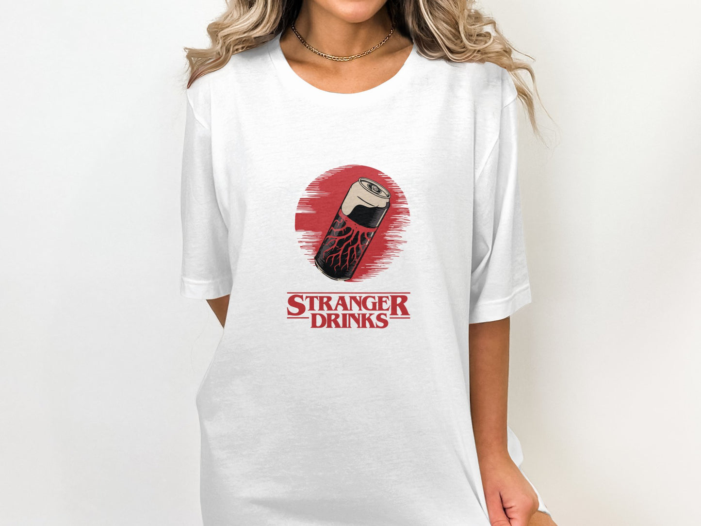 Stranger Drinks Graphic Print T-Shirt product type
