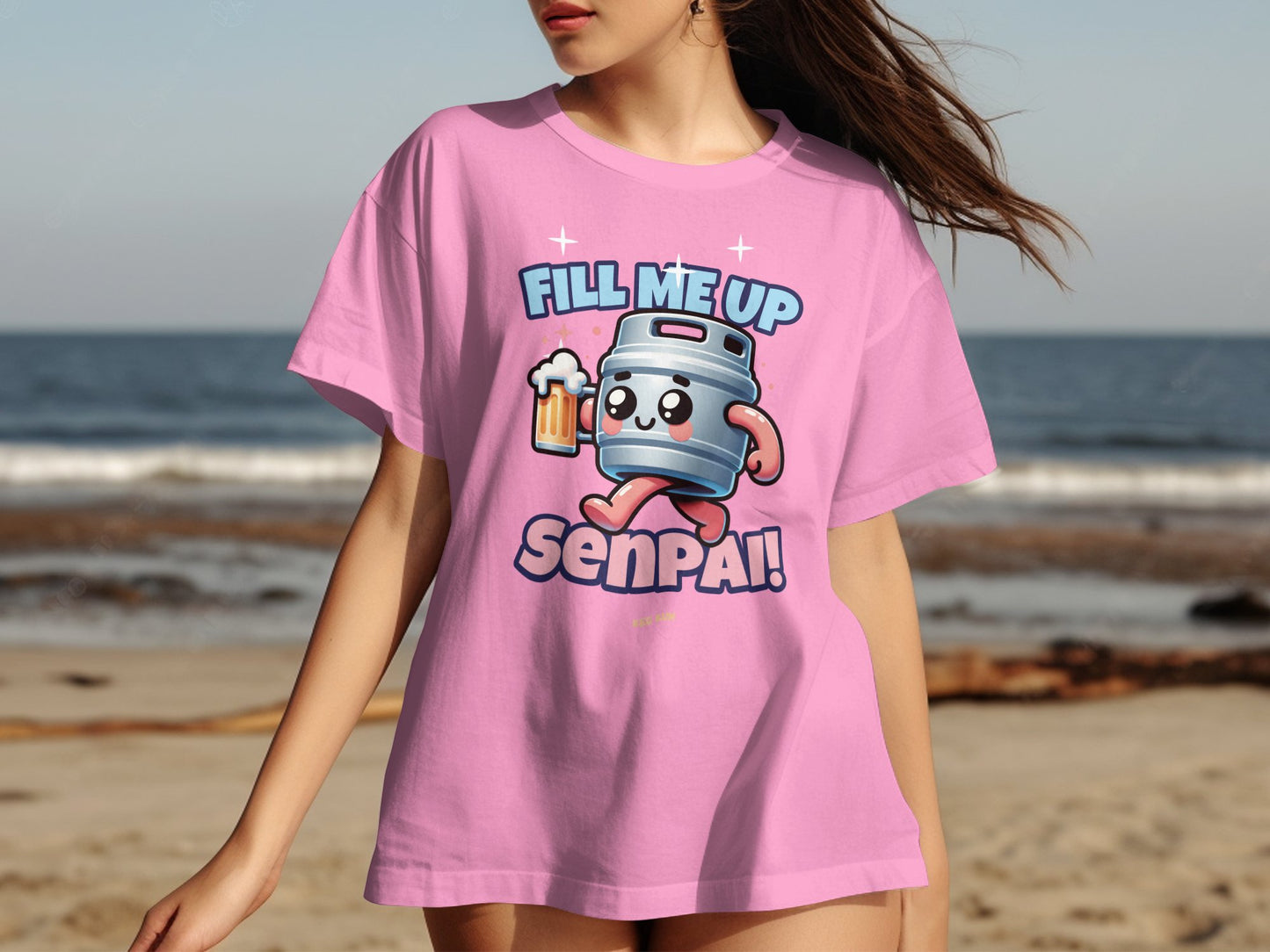 Fill Me Up Senpai Graphic Tee Shirt product