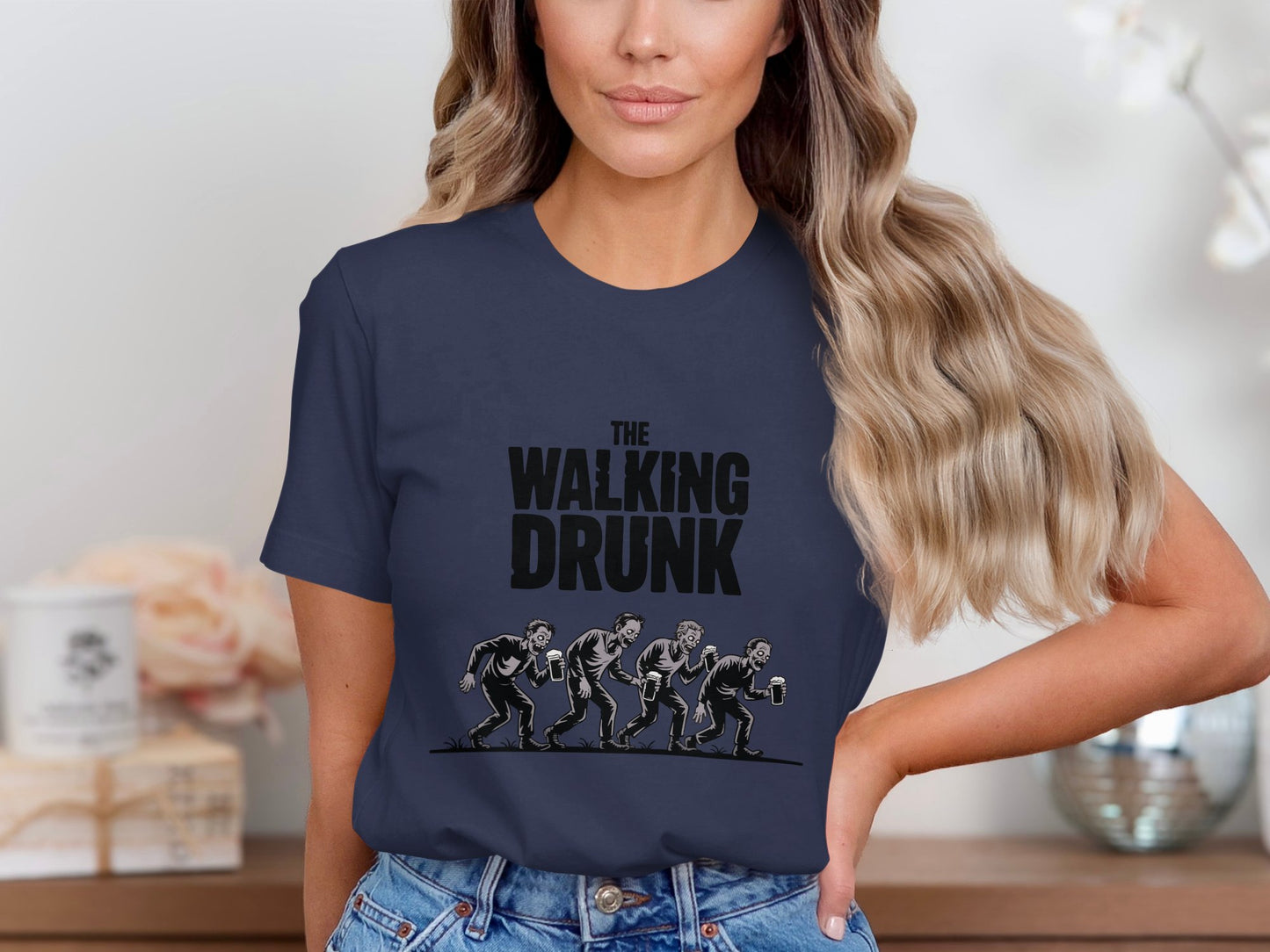 The Walking Drunk Graphic Print T-shirt product type