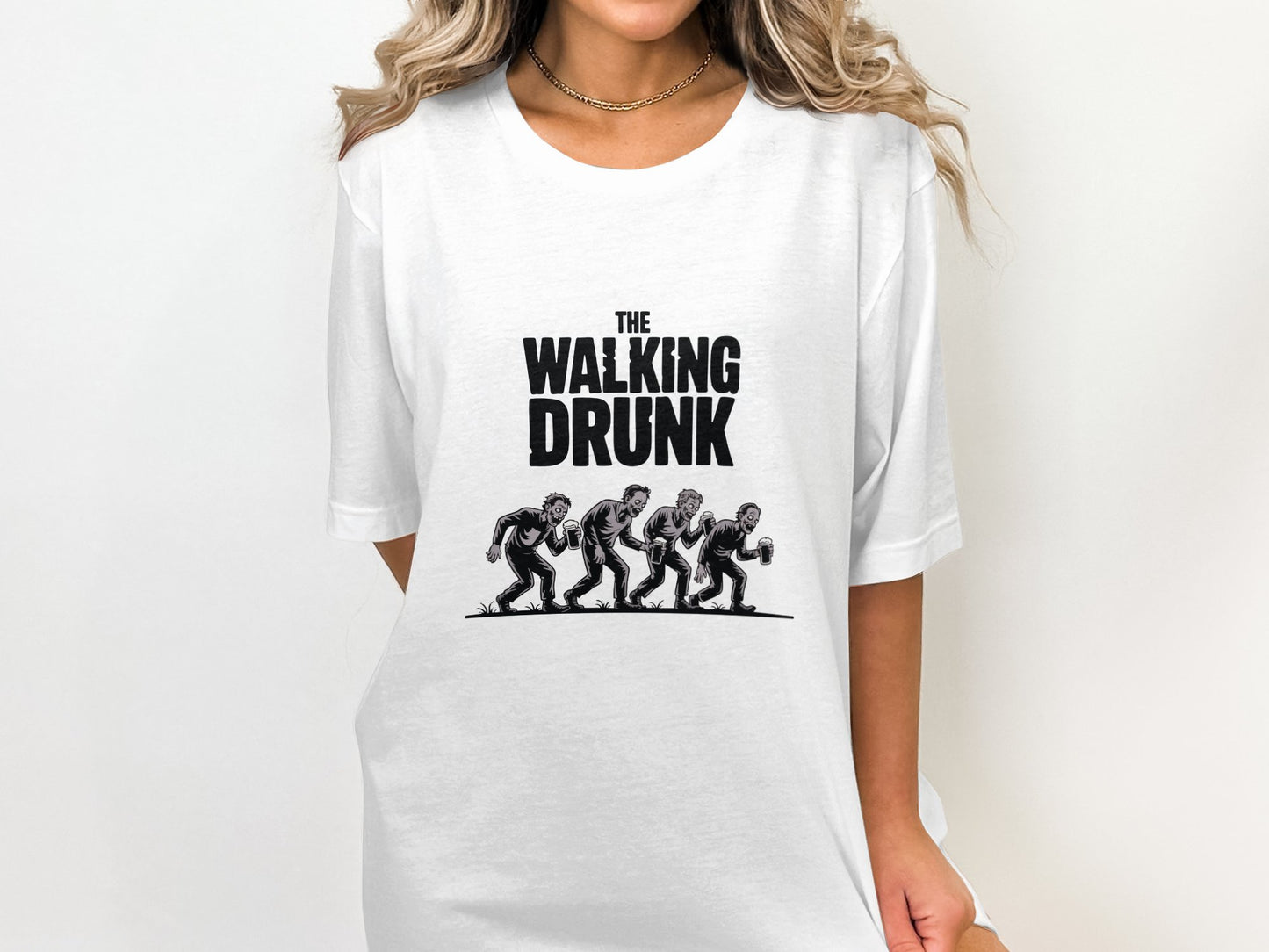 The Walking Drunk Evolution Graphic Tee product