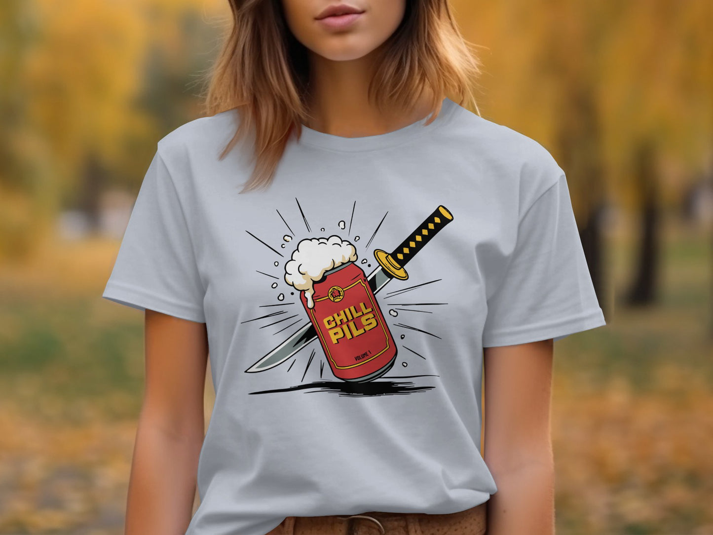 Chill Pills Graphic Tee for Fun and Casual Look product