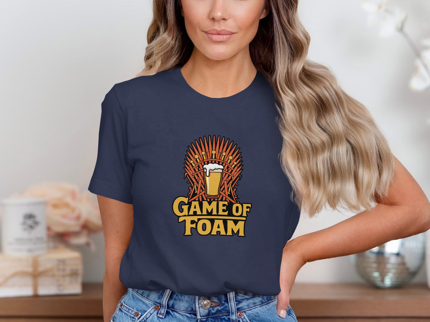 Game of Foam Graphic Print Casual T-shirt product