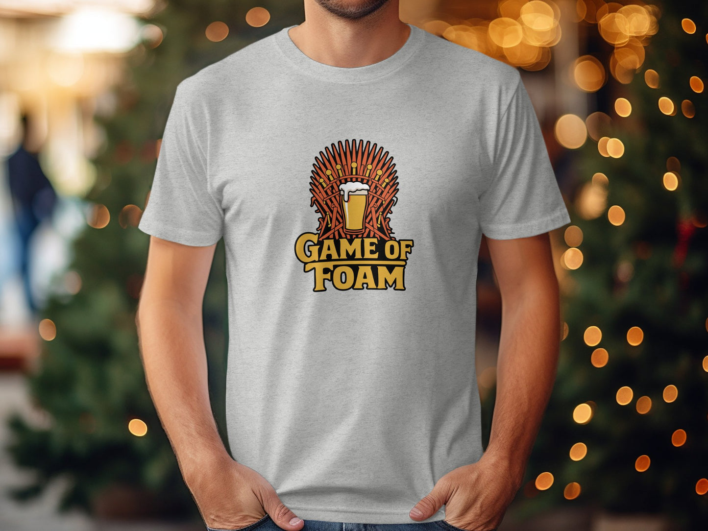 Game of Foam Graphic Tee Casual T-Shirt product