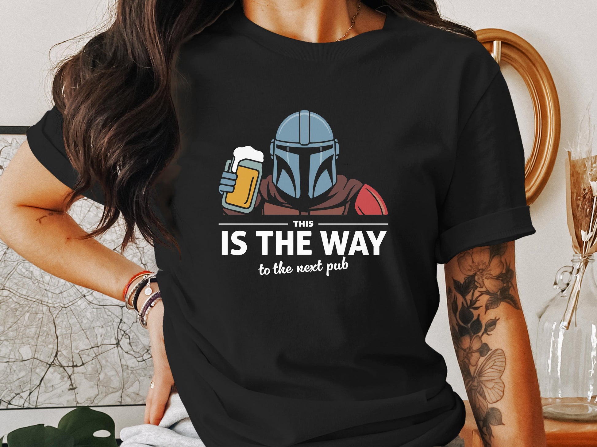 This is the Way to the Next Pub T-shirt product