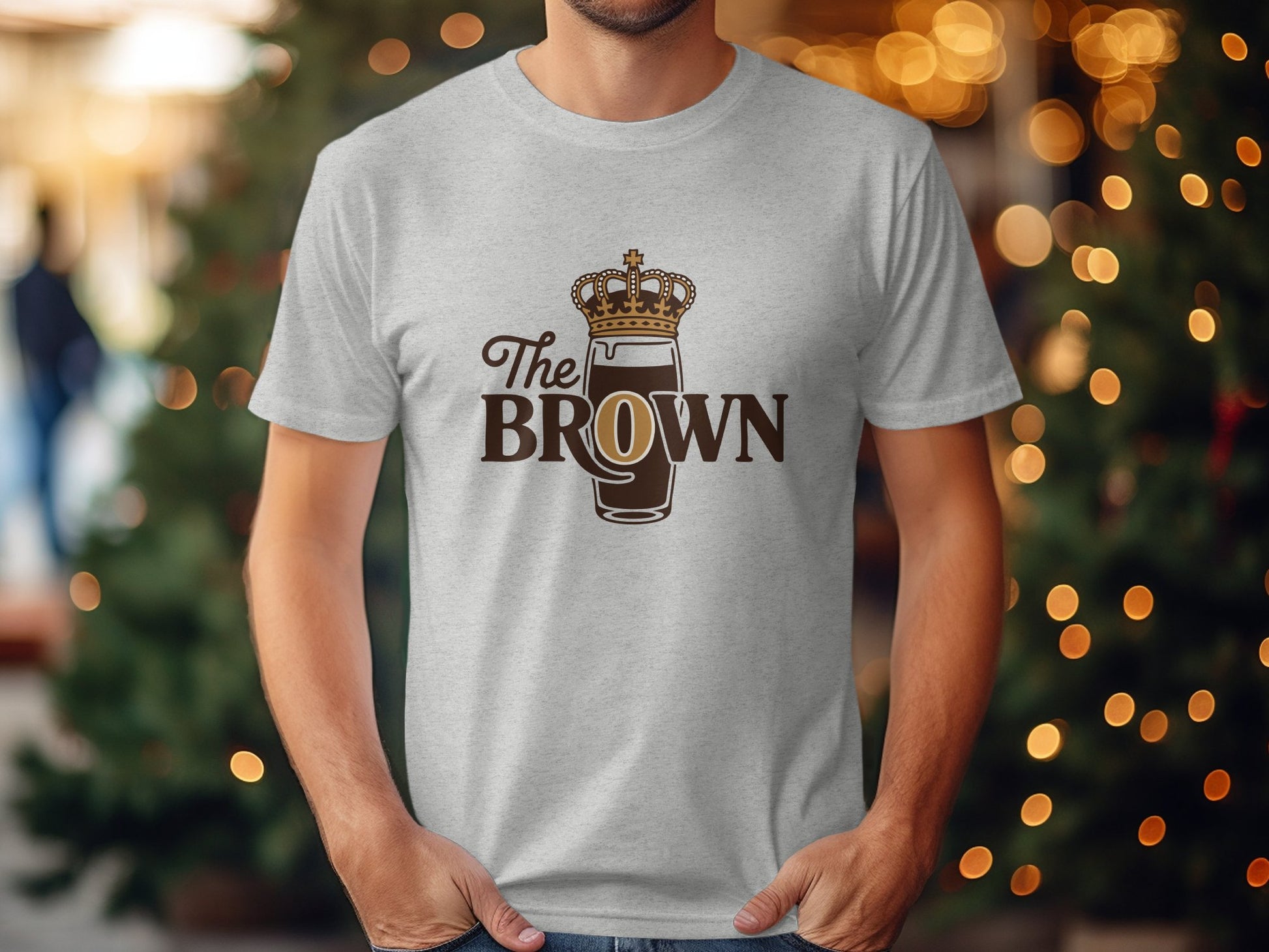 The Brown Crown Beer Lover Graphic Shirt product type