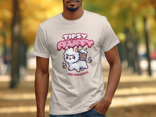 Tipsy Fluffy and Fabulous Funny T-shirt product