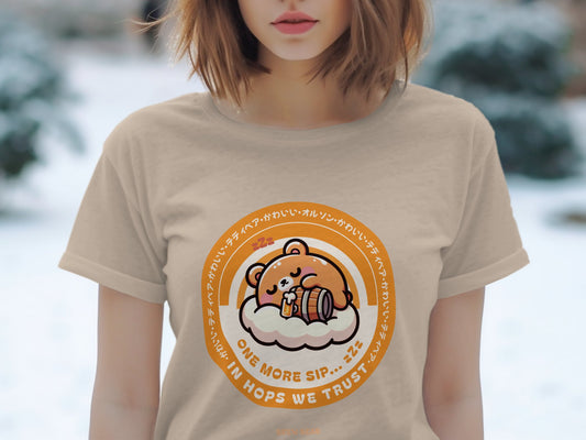One More Sip In Hops We Trust Graphic Tee Shirt product