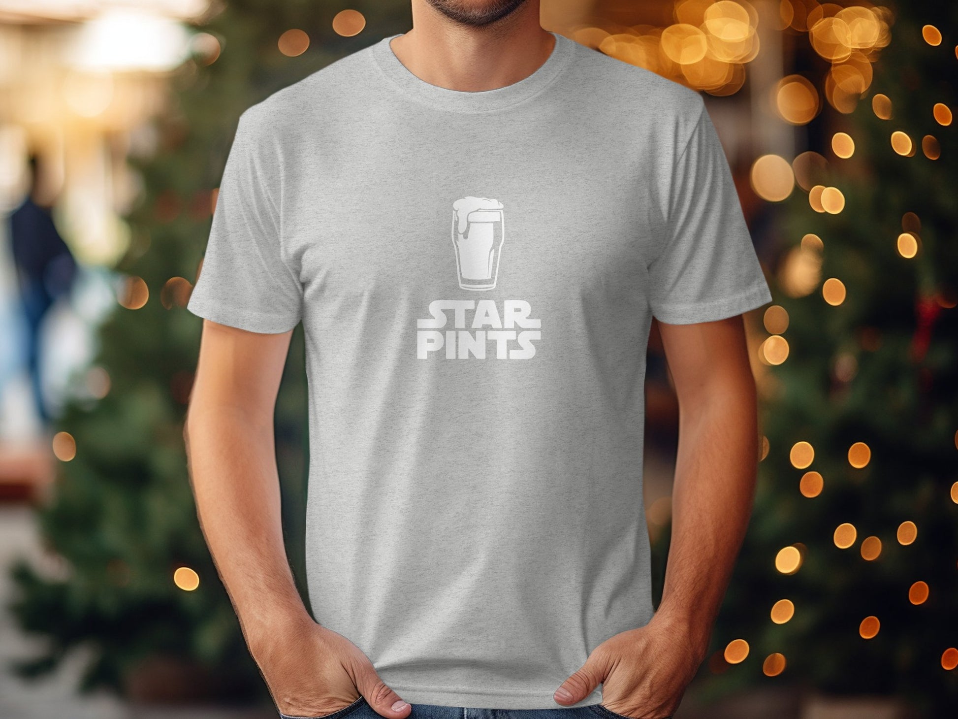 Star Pints Graphic T-Shirt Unique Clothing Product