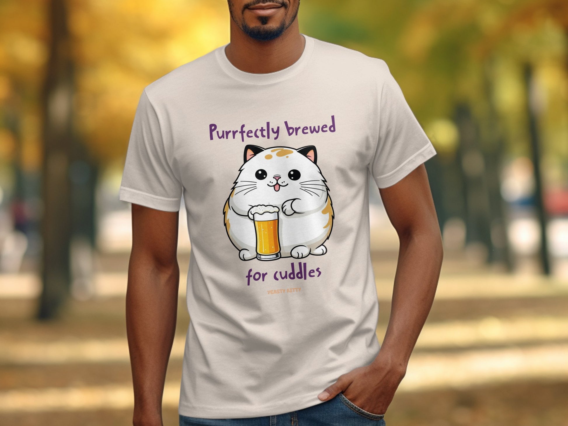 Purrfectly brewed for cuddles cat lovers product type