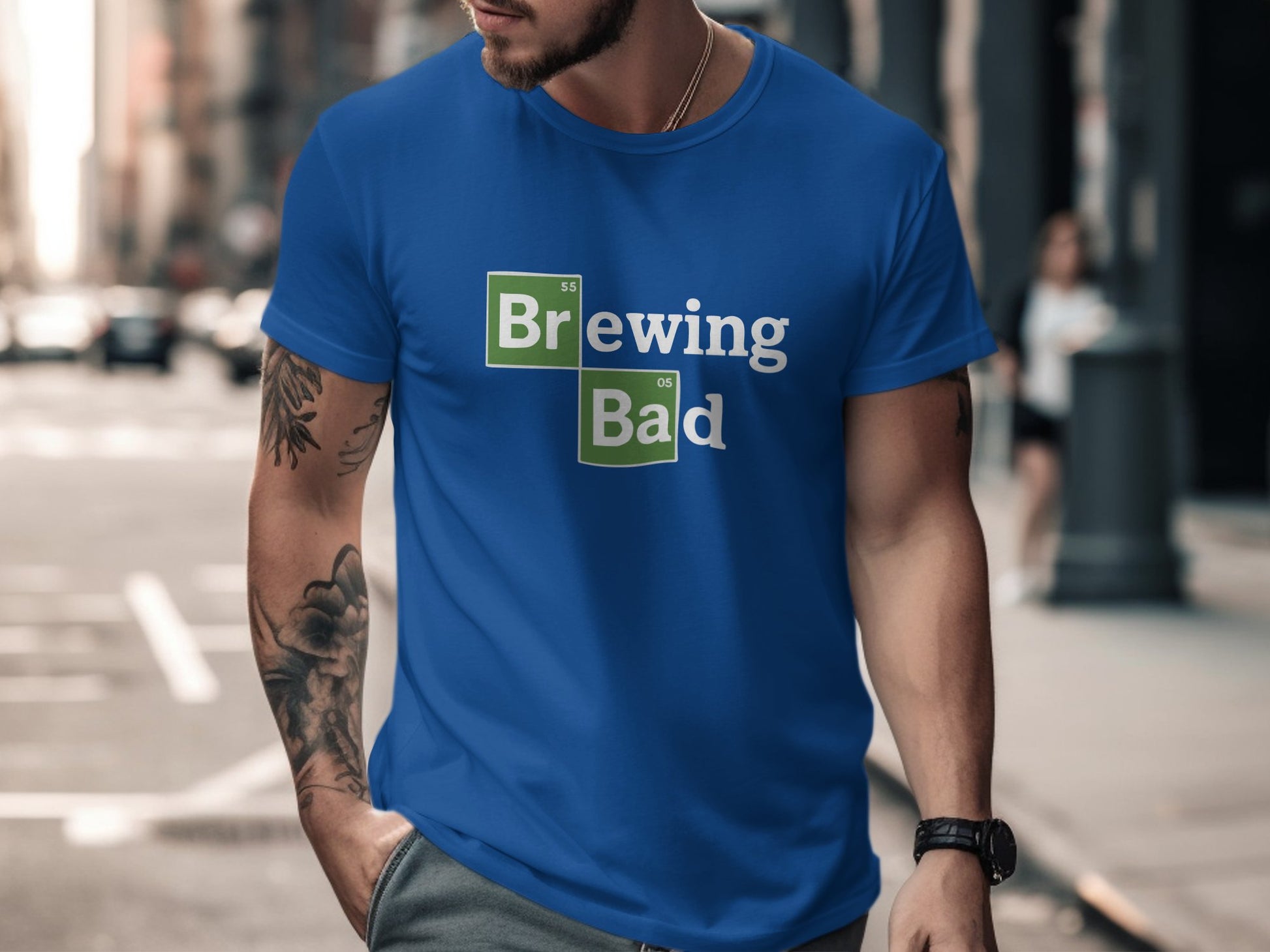 Brewing Bad Graphic Streetwear T-shirt product