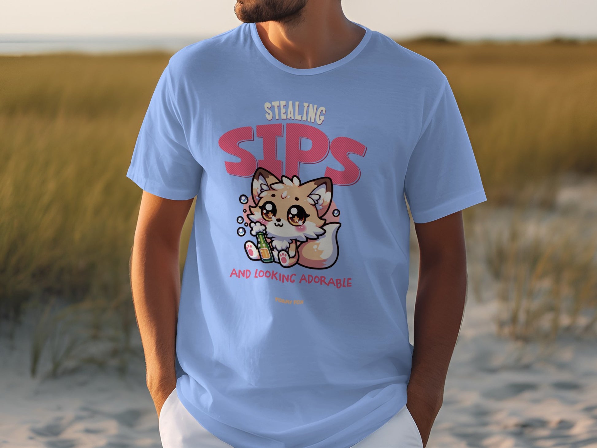 Stealing Sips and Looking Adorable T-shirt product