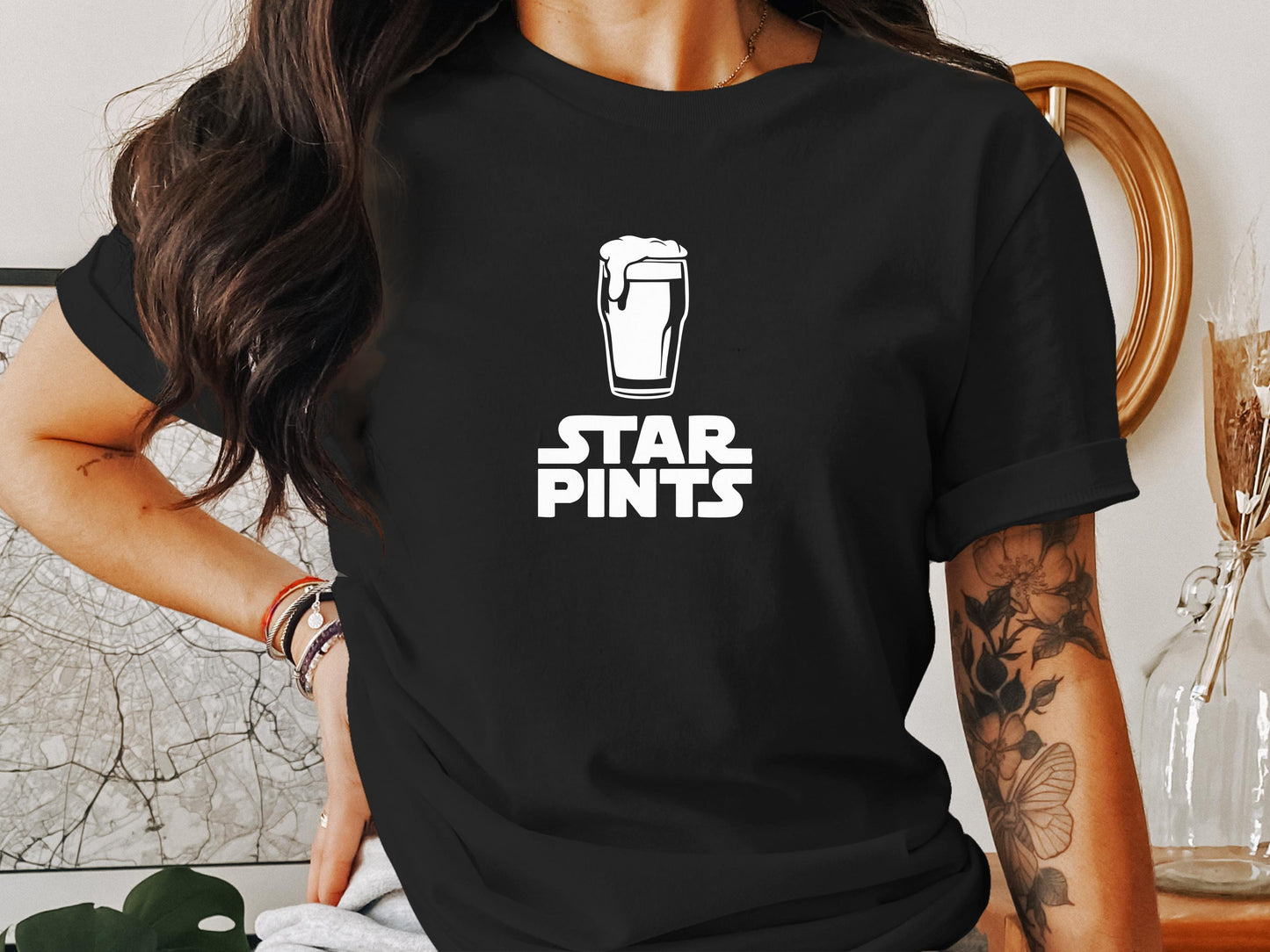 Star Pints Graphic Tee Shirt casual wear product type