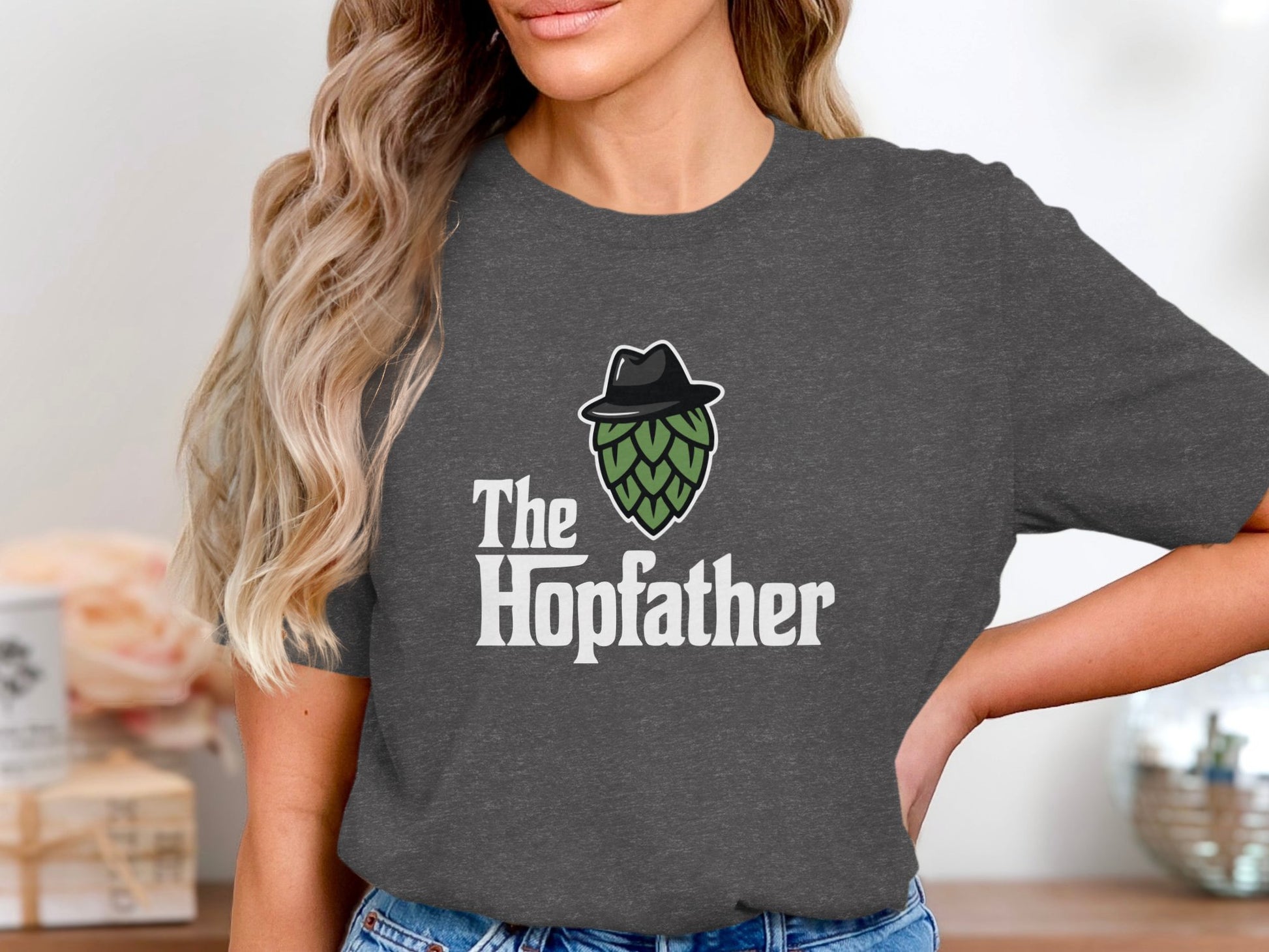The Hopfather Graphic T-Shirt Unique Graphic Tee product