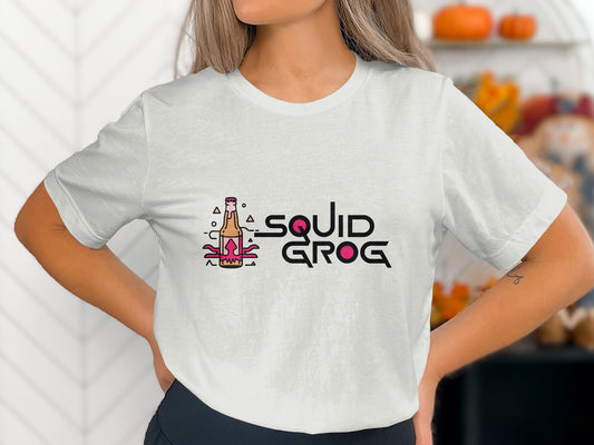 Stylish Squid Grog Graphic Tee Shirt product type