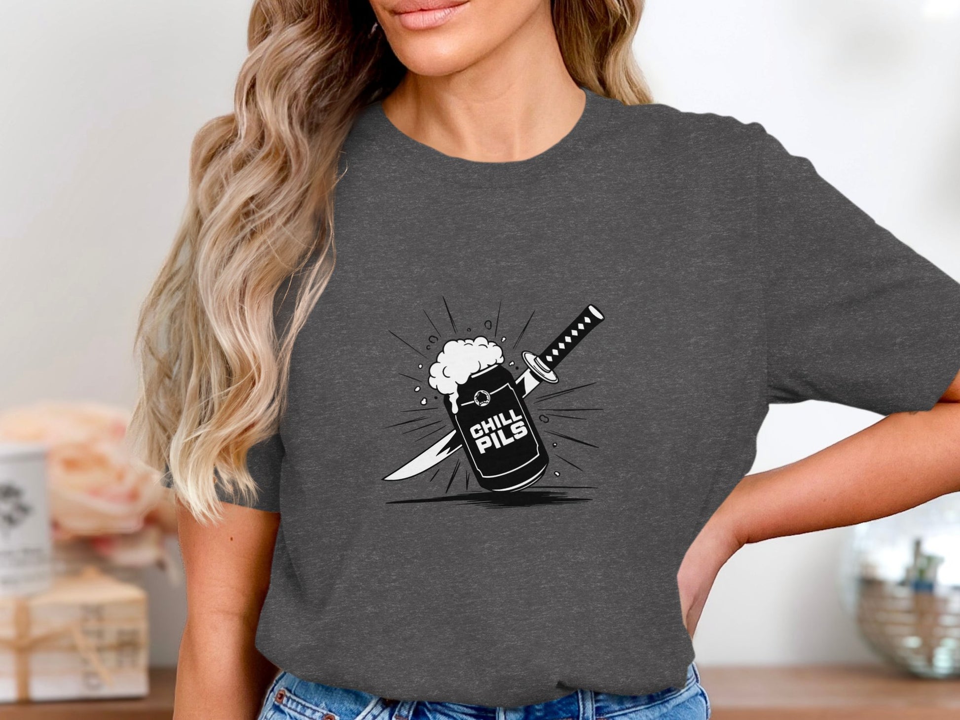 Chill Pills Graphic Tee Fashionable Casual Shirt product type