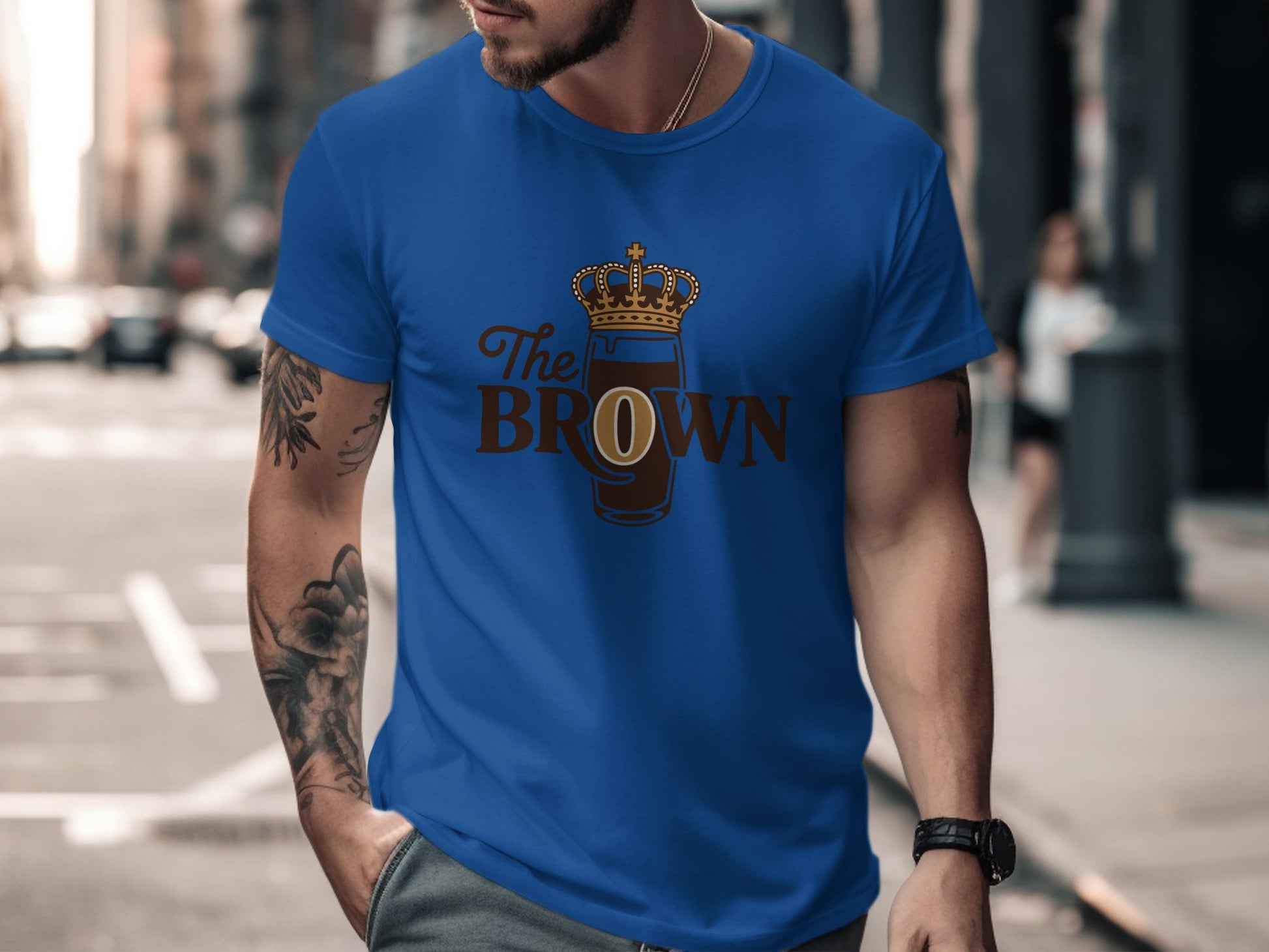 The Brown Crown Graphic Tee Stylish Streetwear product