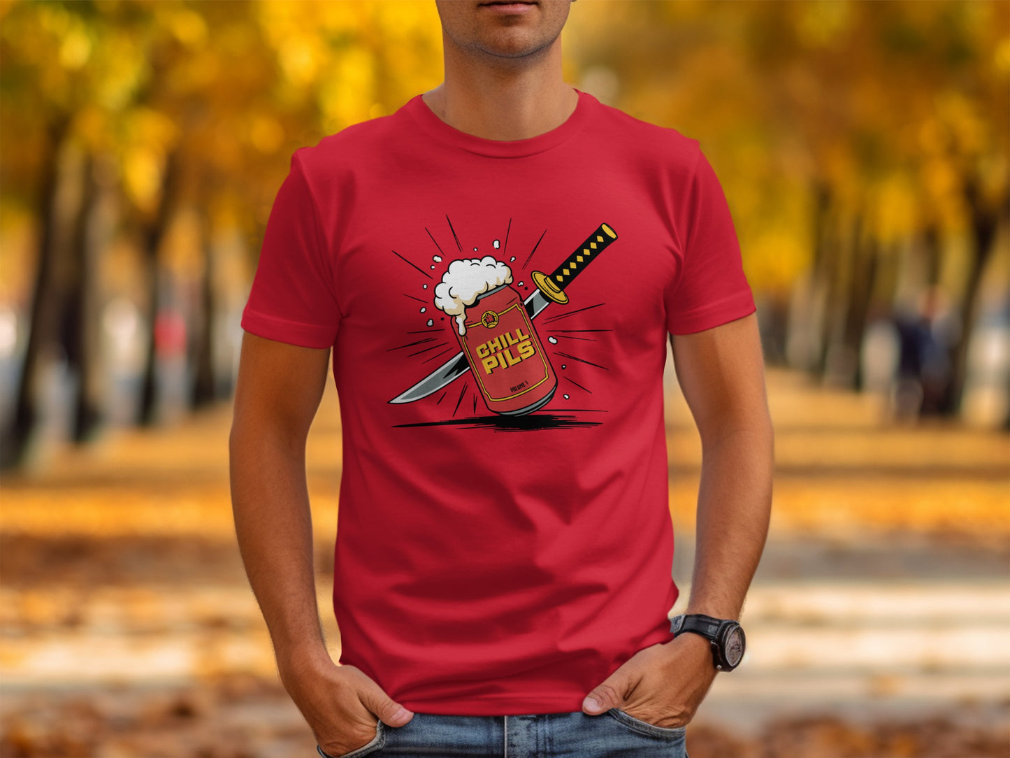 Chill Pills Graphic T-shirt Unique Design Shirt product