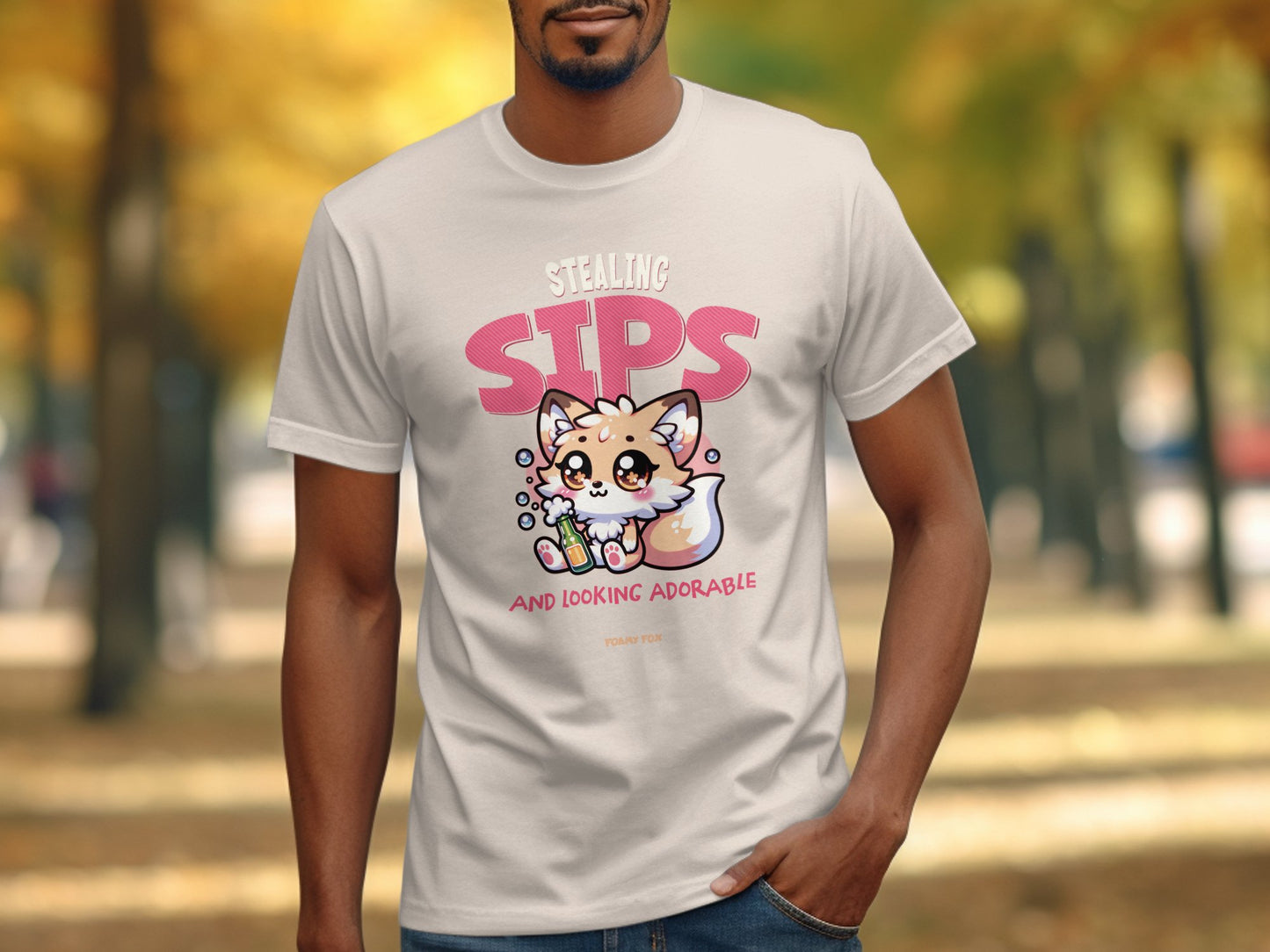 Stealing Sips And Looking Adorable T-Shirt product