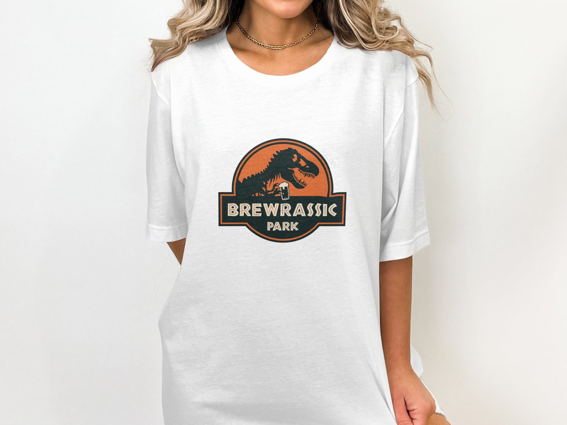BREWRASSIC PARK Dinosaur Graphic Tee product type
