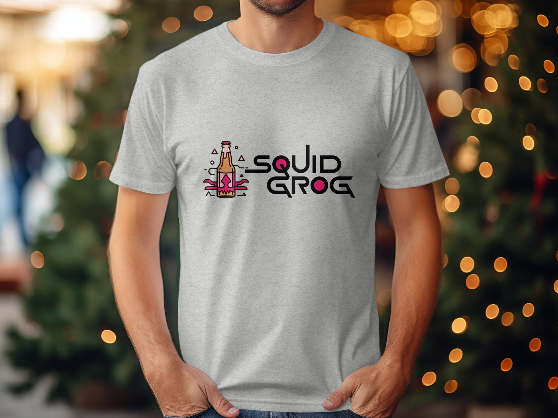 Squid Grog Graphic Design T-shirt product type