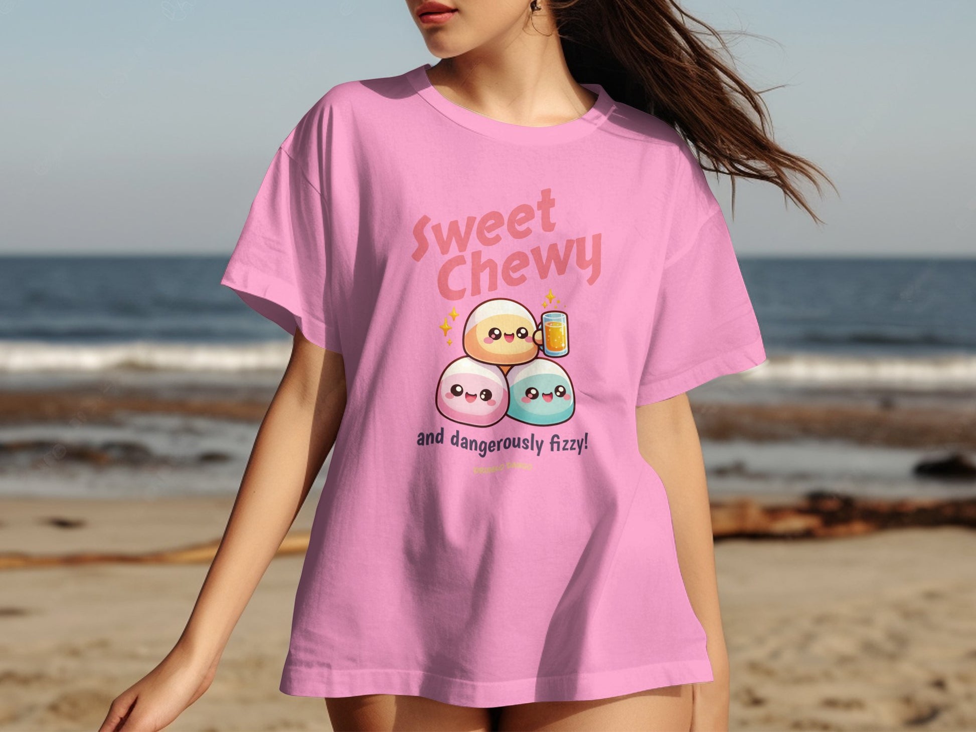 Sweet Chewy and dangerously fizzy graphic t-shirt