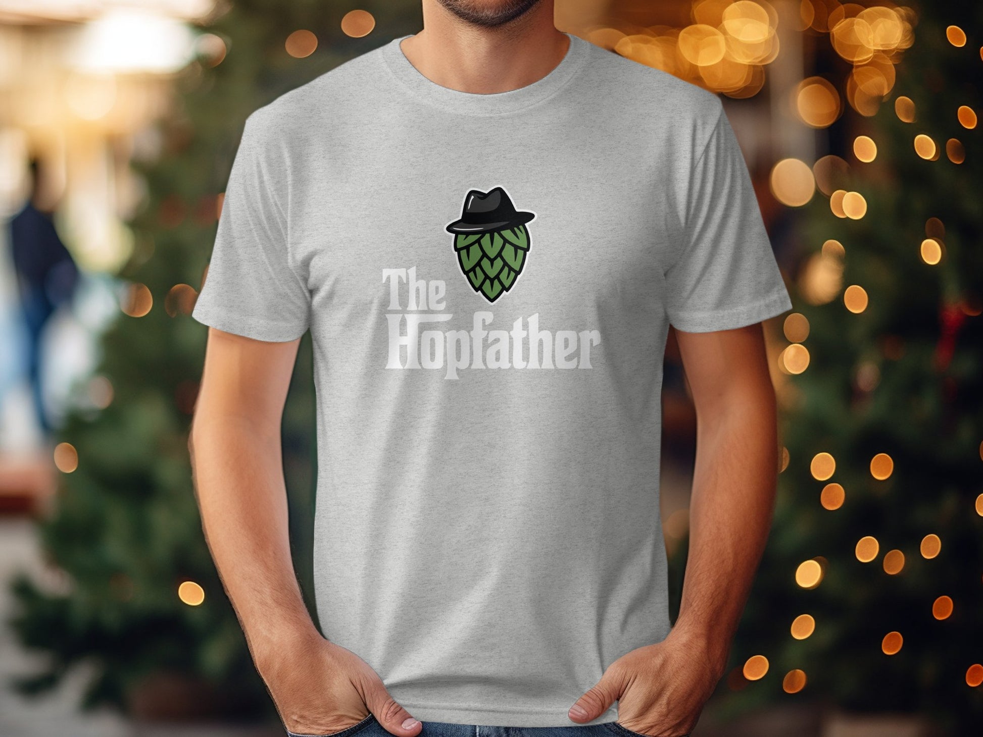 The Hopfather Novelty Graphic Print T-Shirt product
