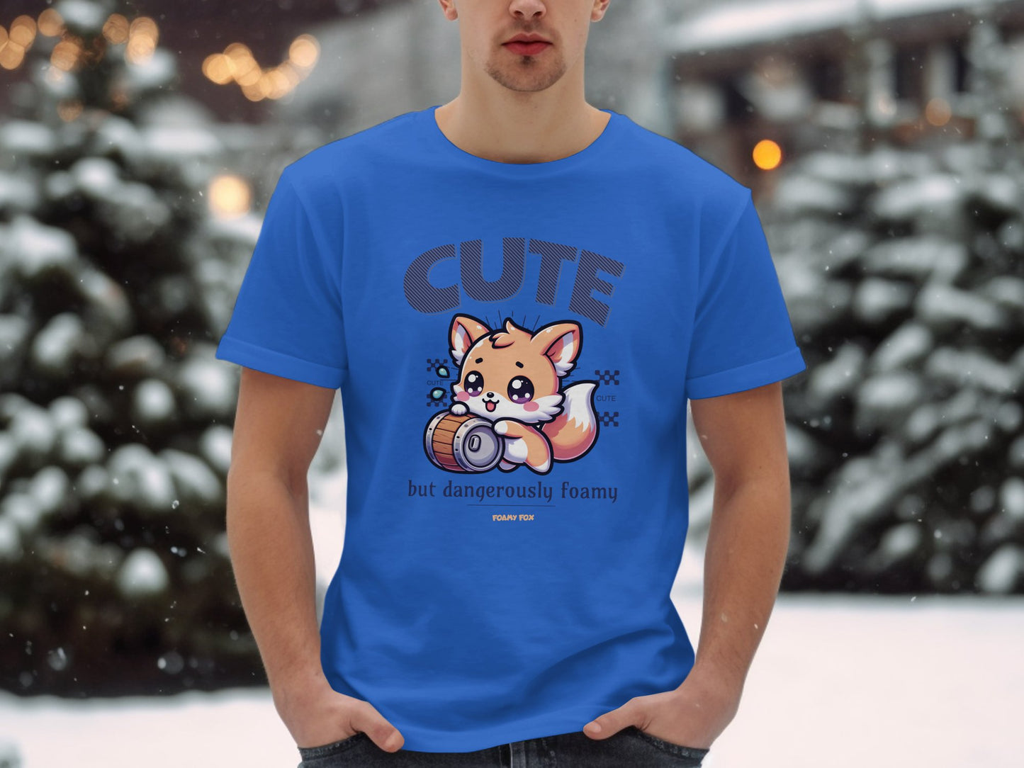 Cute but Dangerously Foamy Graphic T-Shirt product type