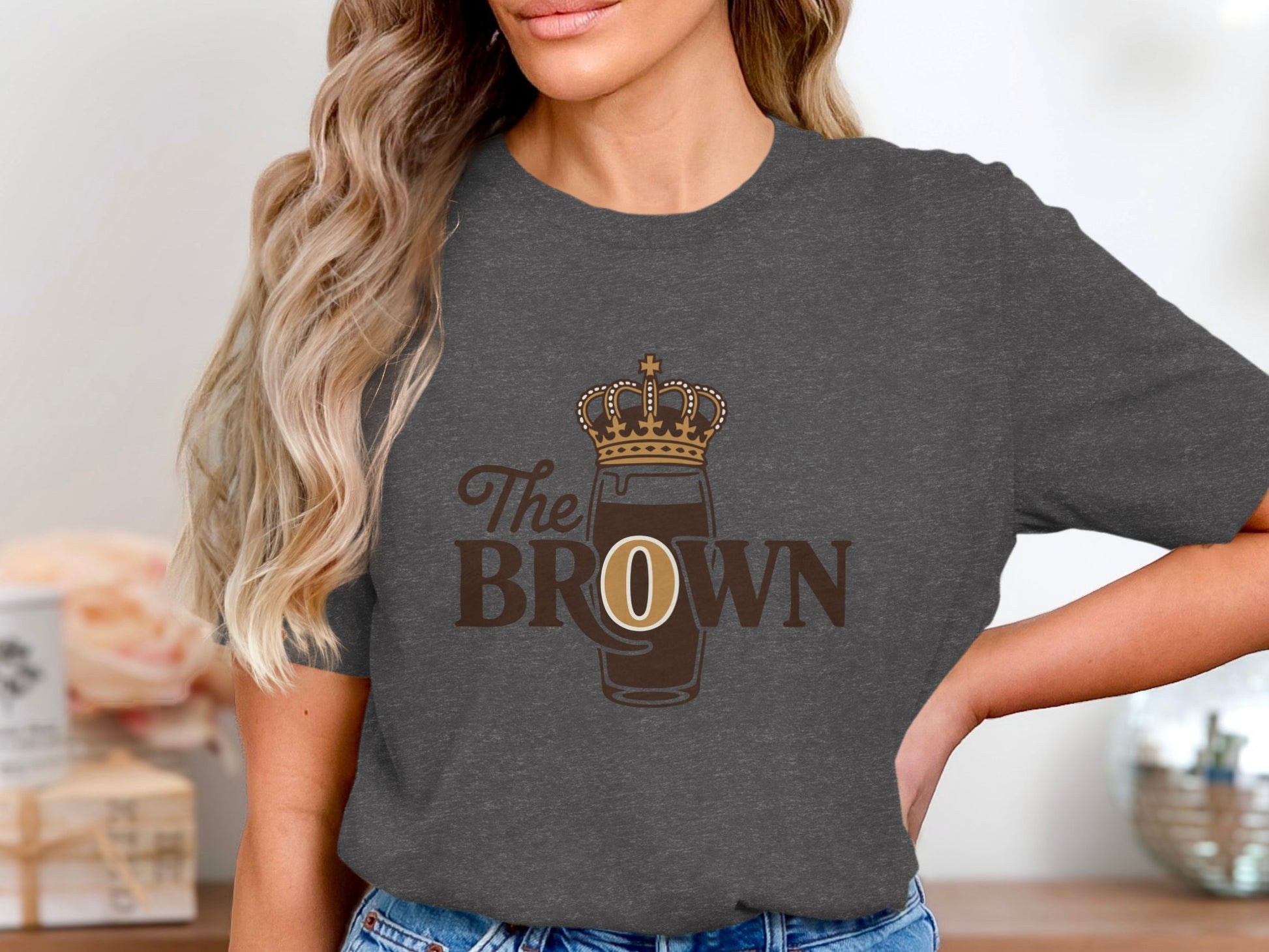 The Brown Crown Graphic Ladies T-shirt product type