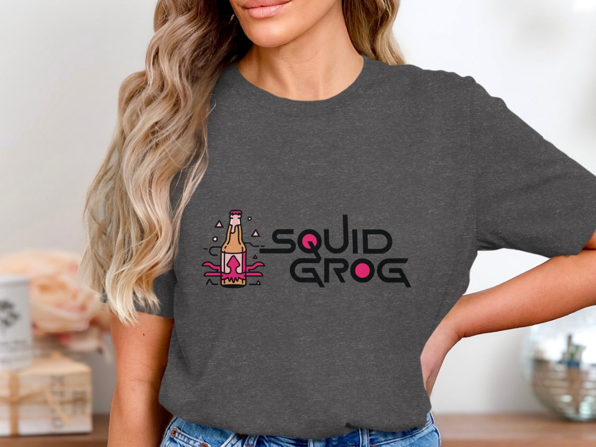 Squid Grog Graphic Short Sleeve T-Shirt product